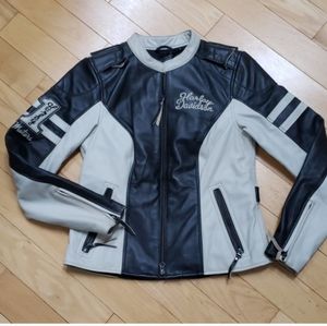 Ladies HD leather jacket